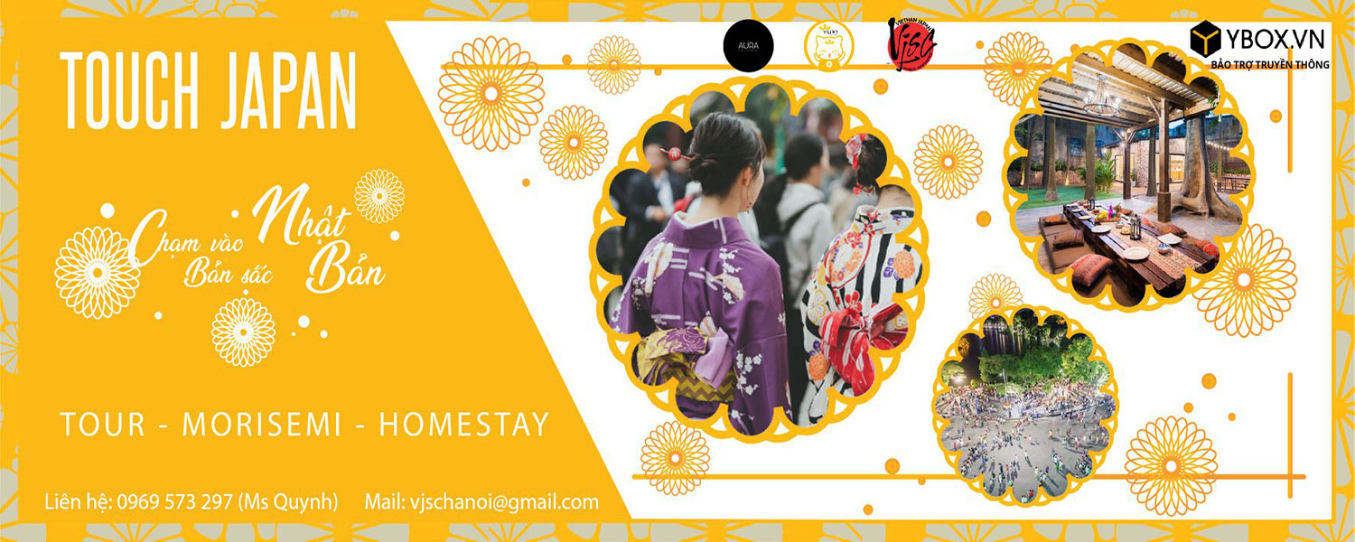 CHUỖI SỰ KIỆN TOUCH JAPAN - CHẠM VÀO BẢN SẮC NHẬT BẢN