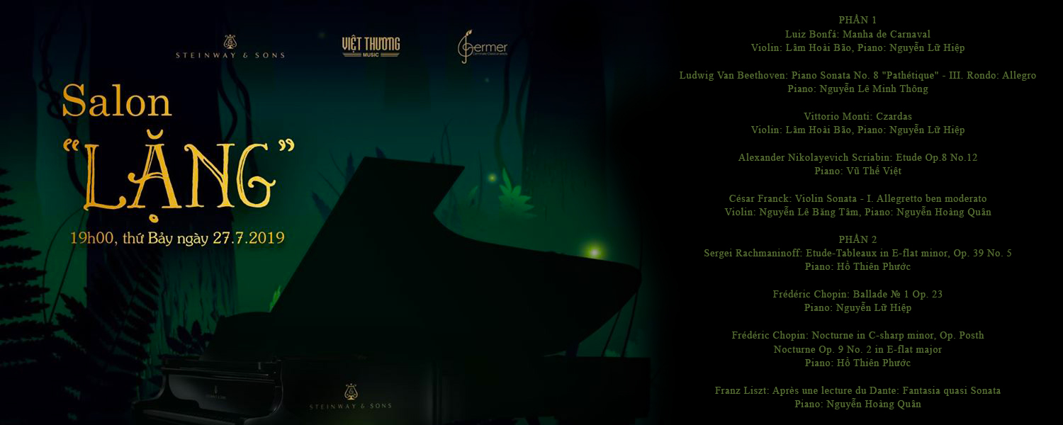 CHƯƠNG TRÌNH HÒA NHẠC "LẶNG"