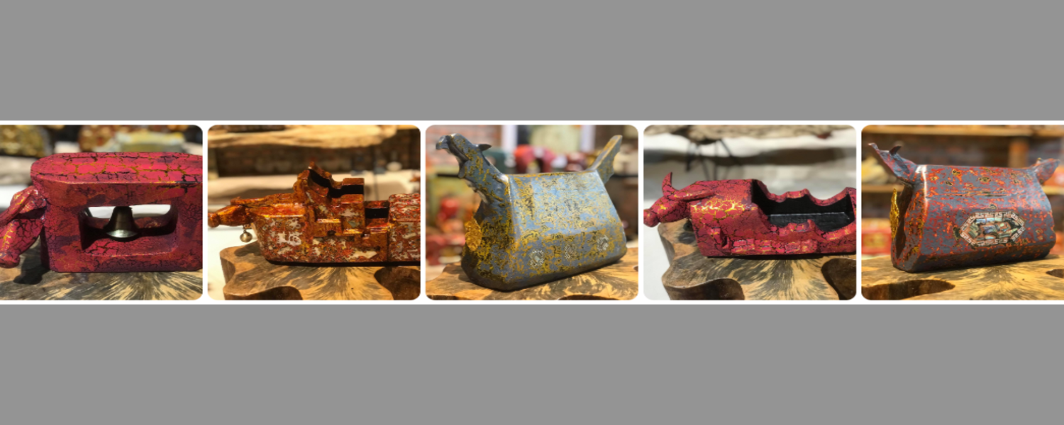 Trưng bày online tượng trâu Tân Sửu năm 2021