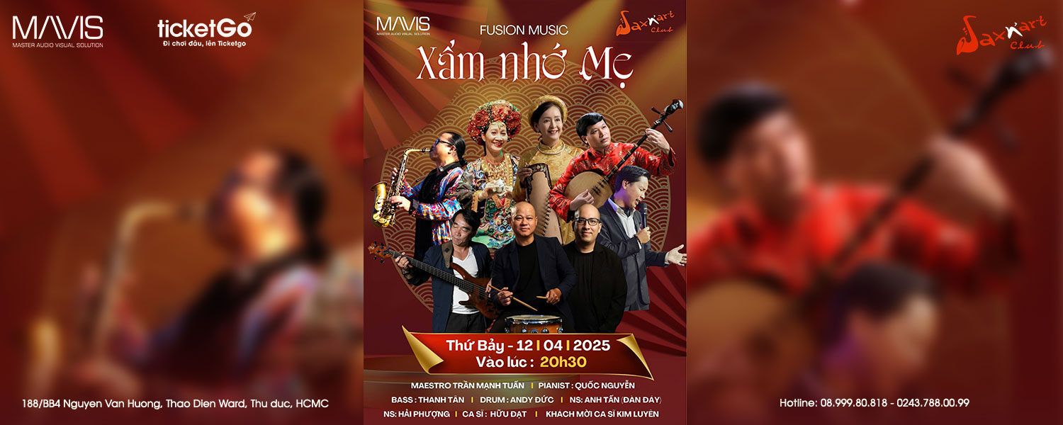 ĐÊM NHẠC XẨM NHỚ MẸ tại SAXN’ART CLUB 