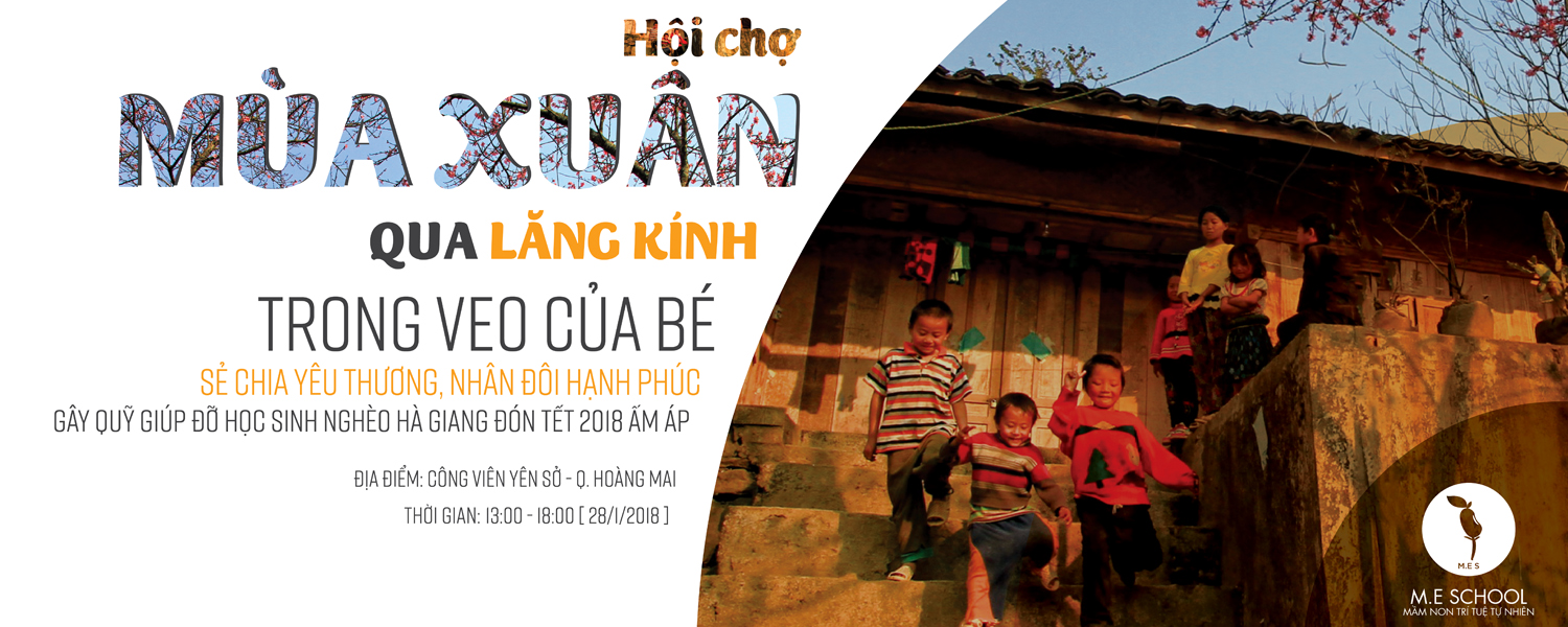 Hội chợ "MÙA XUÂN QUA LĂNG KÍNH TRONG VEO CỦA BÉ"