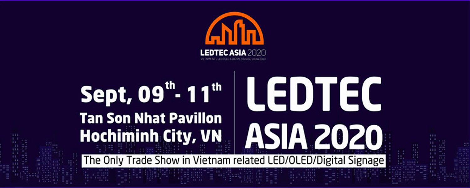 Triển lãm LED/OLED, thiết bị chiếu sáng, bảng quảng cáo 2020