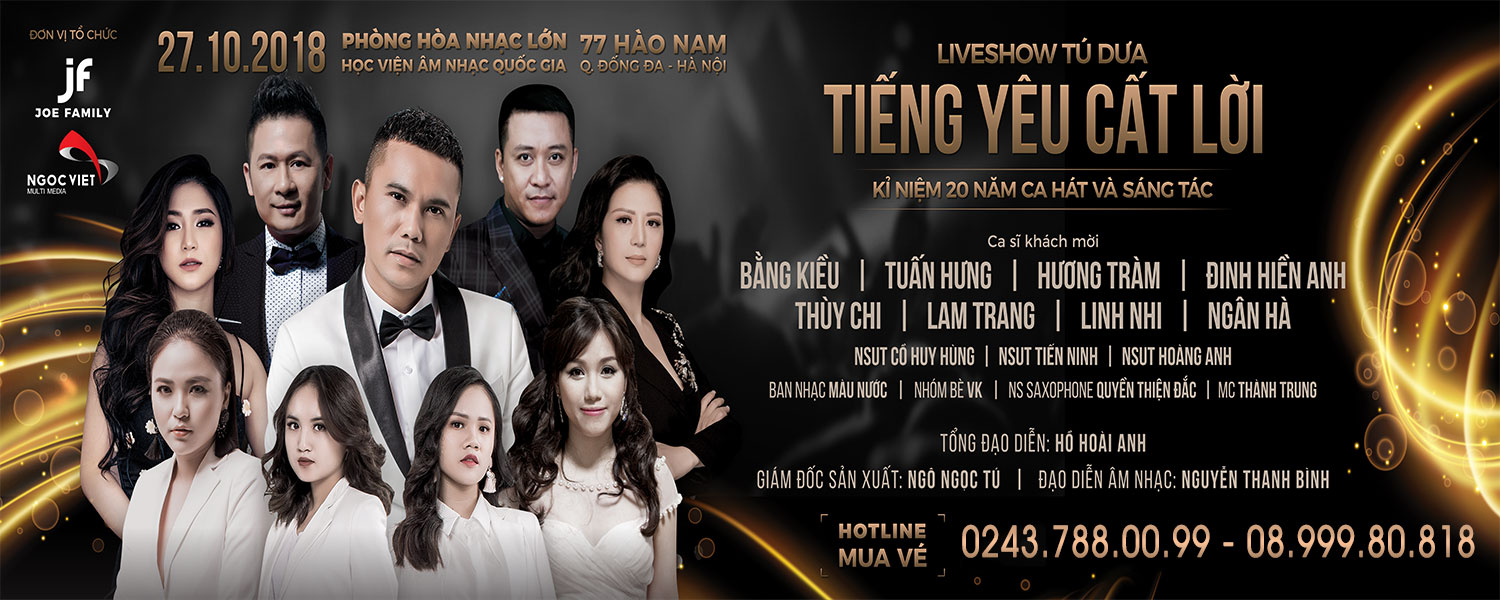 Liveshow 20 năm Tú Dưa - Tiếng yêu cất lời