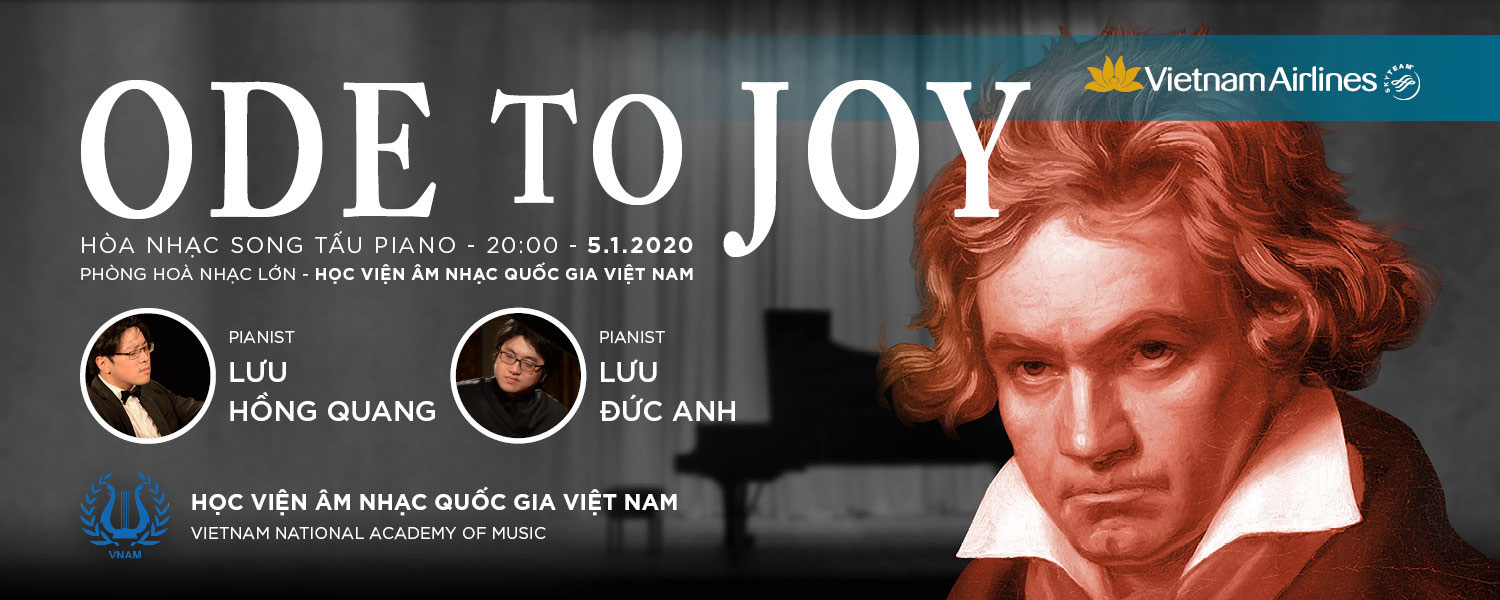CHƯƠNG TRÌNH HOÀ NHẠC SONG TẤU PIANO - ODE TO JOY
