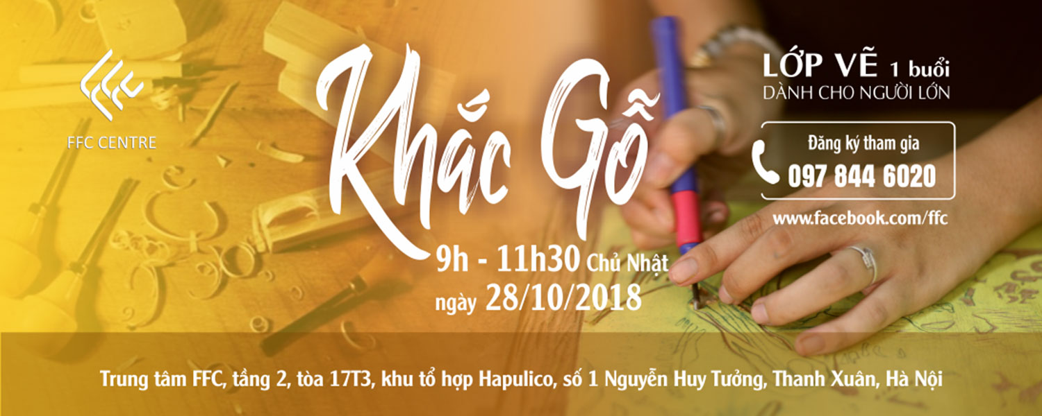 Workshop LÀM TRANH KHẮC GỖ