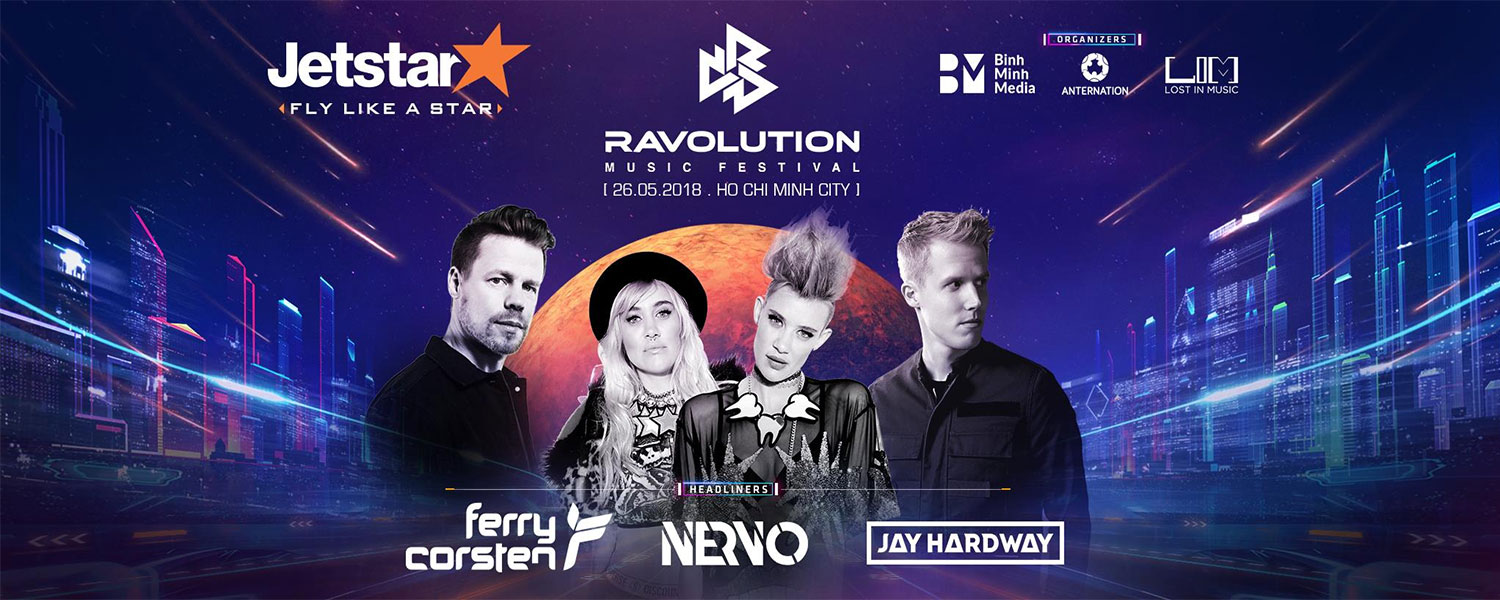 RAVOLUTION MUSIC FESTIVAL BY JETSTAR 