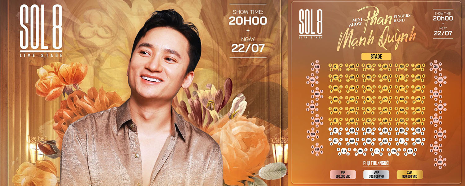 Liveshow Phan Mạnh Quỳnh tại Hà Nội - Ngày 22.7.2023