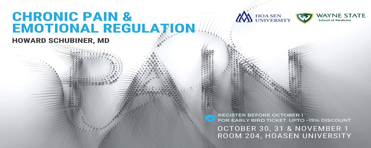 Khóa huấn luyện: Trị liệu tâm lý với RỐI LOẠN ĐAU MẠN TÍNH  & RỐI LOẠN CẢM XÚC