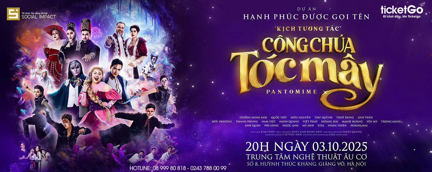 Mở bán vé kịch tương tác Công Chúa Tóc Mây