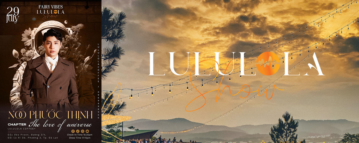 Liveshow NOO PHƯỚC THỊNH - Fairy Vibes Chapter - The Love of Universe tại Đà Lạt - Ngày 29.7.2023