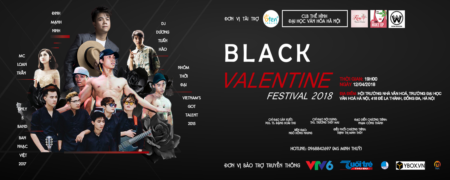 Black Valentine Festival 2018