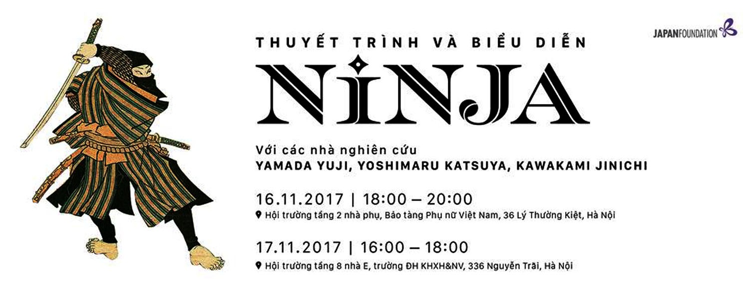Thuyết trình và biểu diễn NINJA NHẬT BẢN