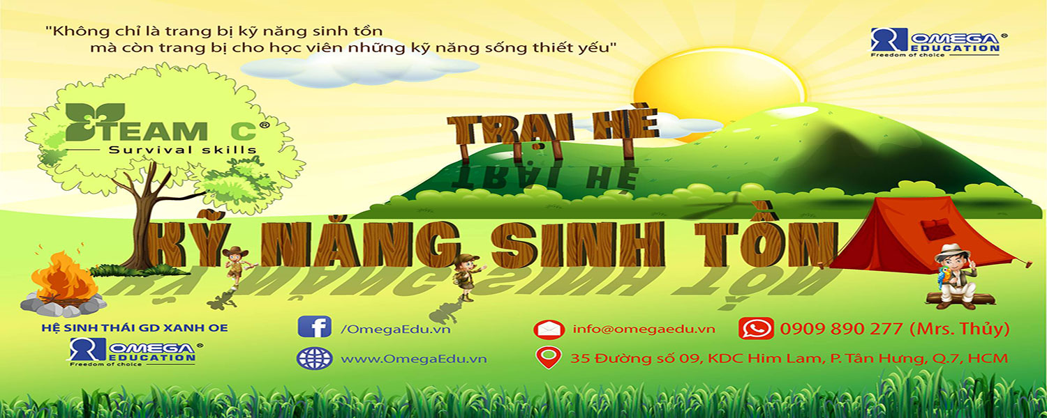 Trại hè: KỸ NĂNG SINH TỒN