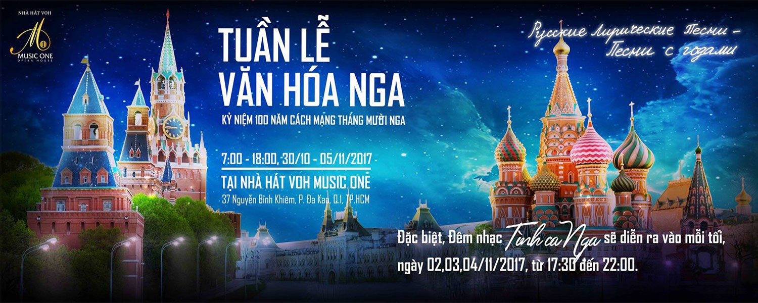 Đêm nhạc Tình ca Nga – Russian Love Songs