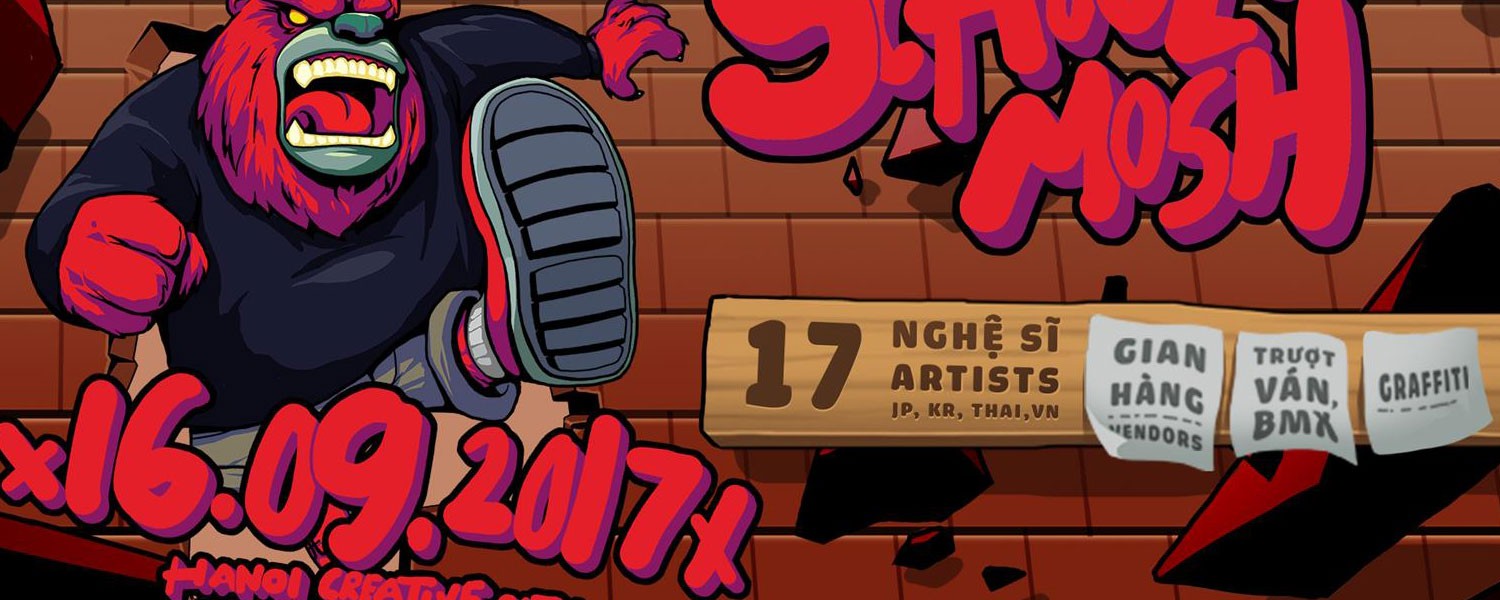 SCHOOL OF MOSH 2017 - Lễ Hội  Âm Nhạc & Nghệ Thuật Đường Phố