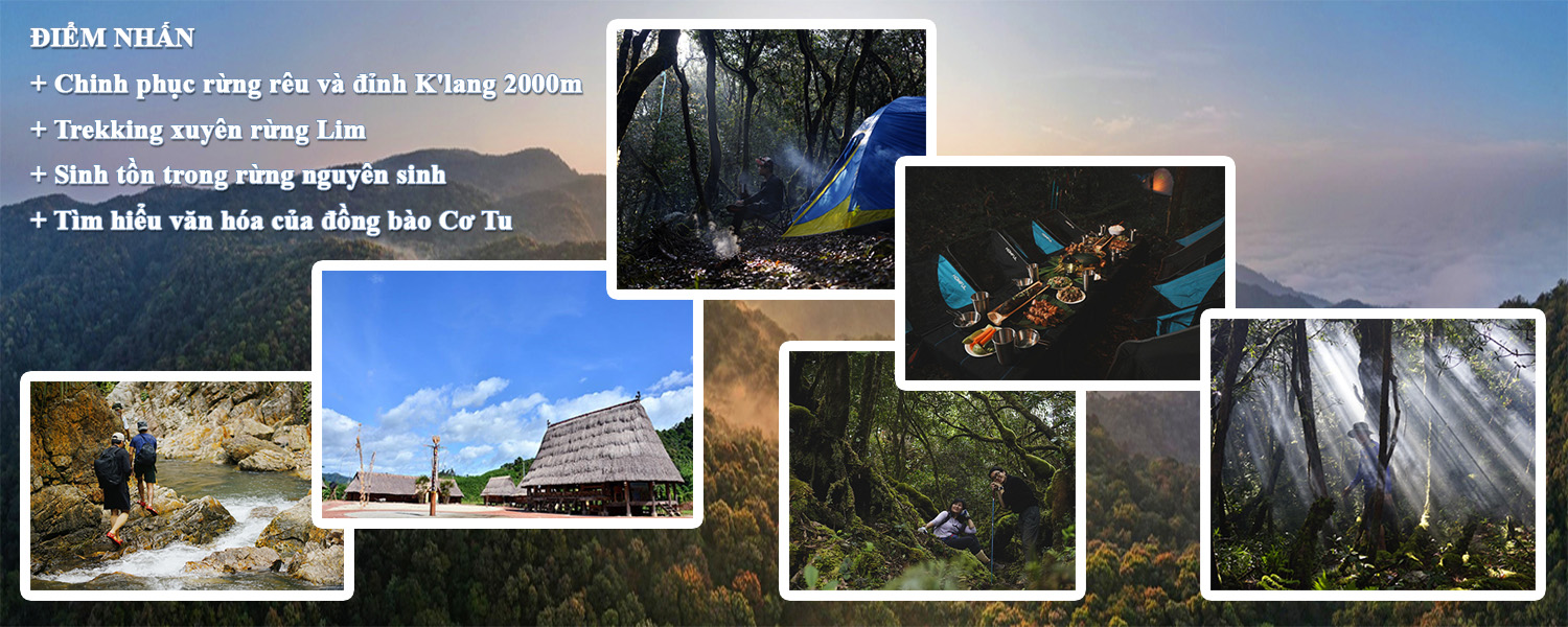 Trekking & Camping Đà Nẵng | Tour du lịch 4 ngày khám phá Tây Giang kỳ thú