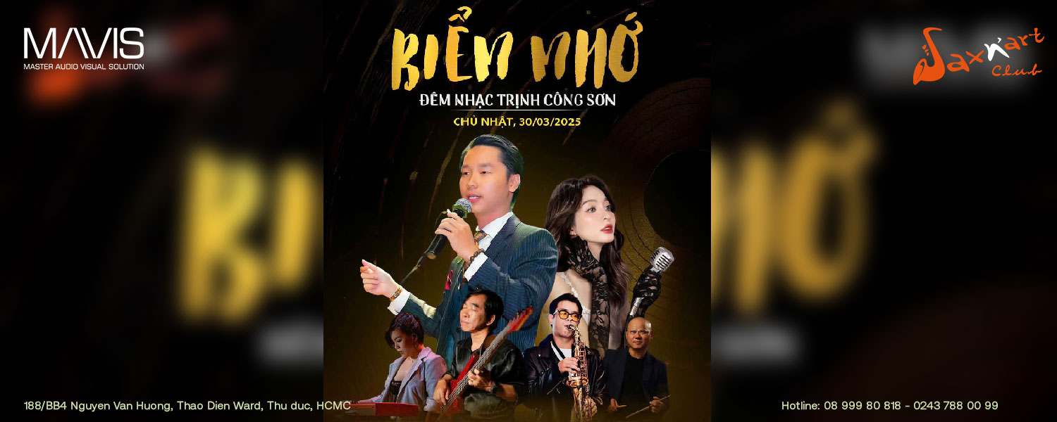 ĐÊM NHẠC TRỊNH CÔNG SƠN -  BIỂN NHỚ  tại SAXN’ART CLUB 