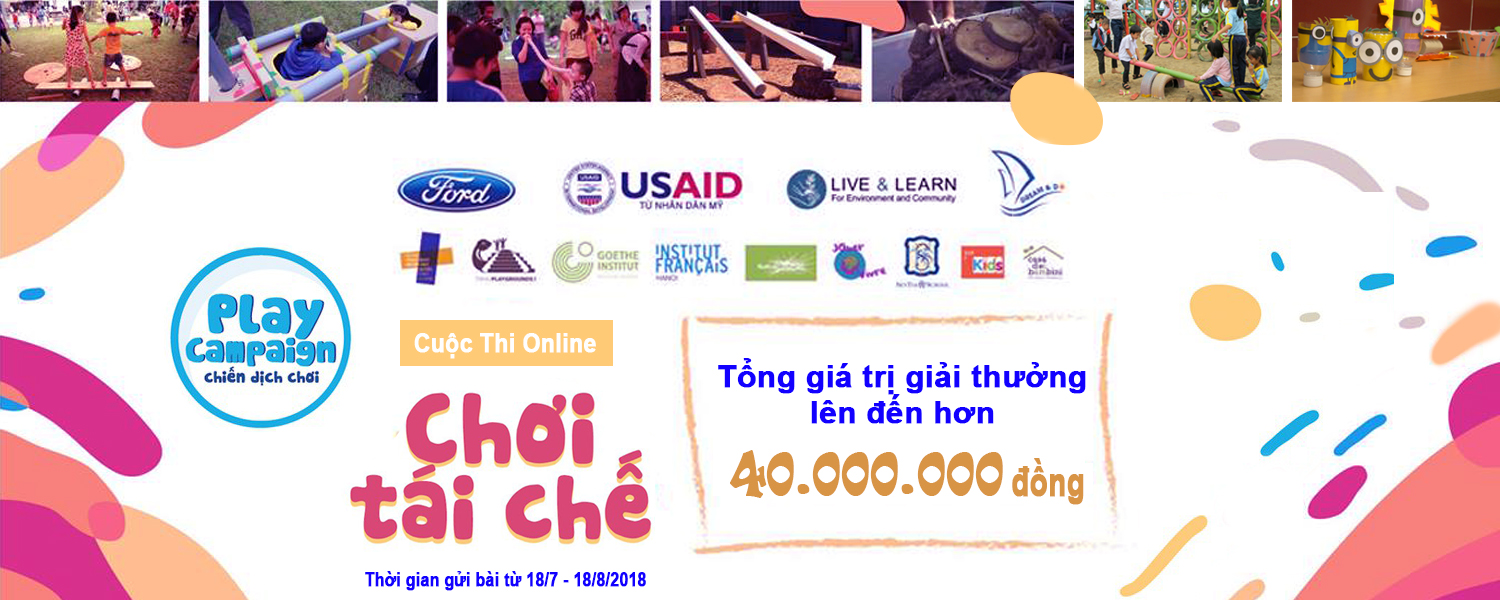 CUỘC THI ONLINE - CHƠI TÁI CHẾ