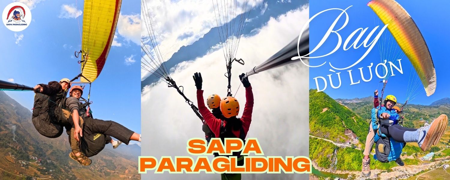 Tour bay dù lượn SaPa - Sapa Paragliding