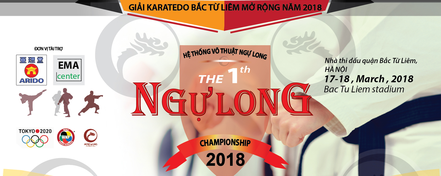 NGỰ LONG KARATEDO OPEN CHAMPIONSHIP 2018