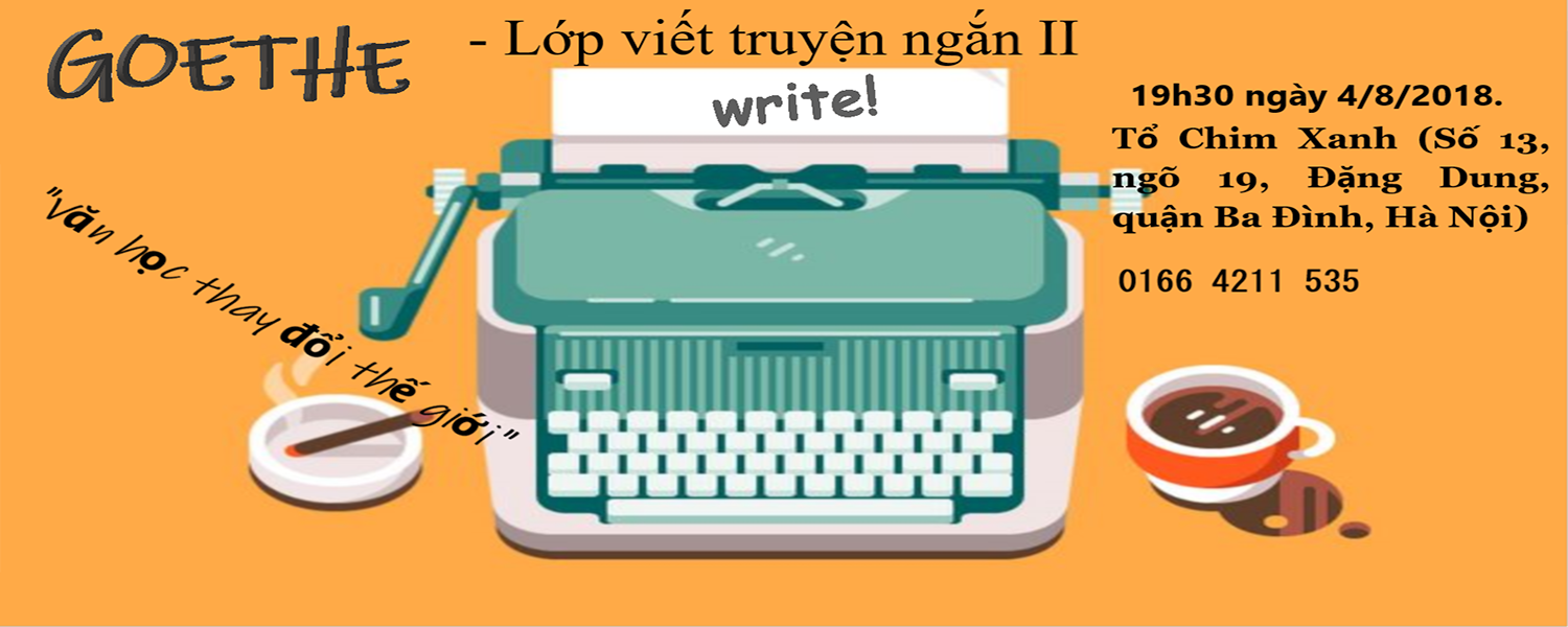 Lớp học truyện ngắn khóa II - Goethe