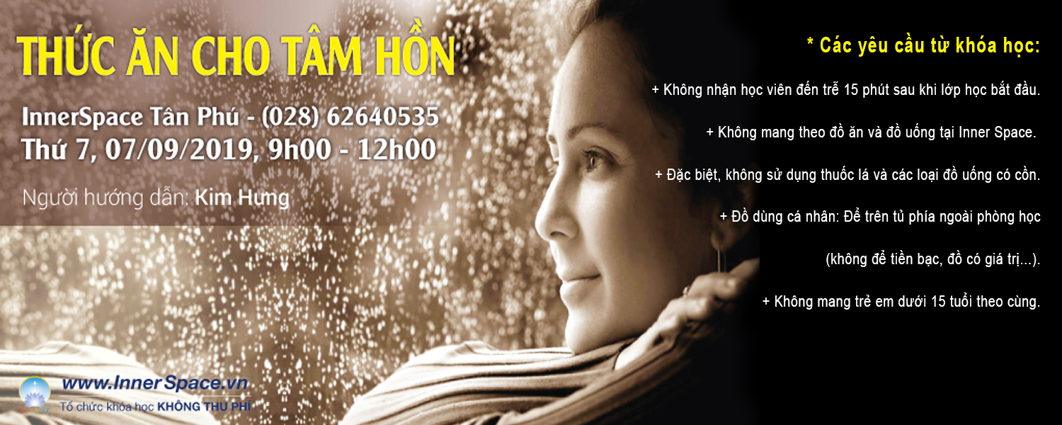 Khóa học "THỨC ĂN CHO TÂM HỒN"