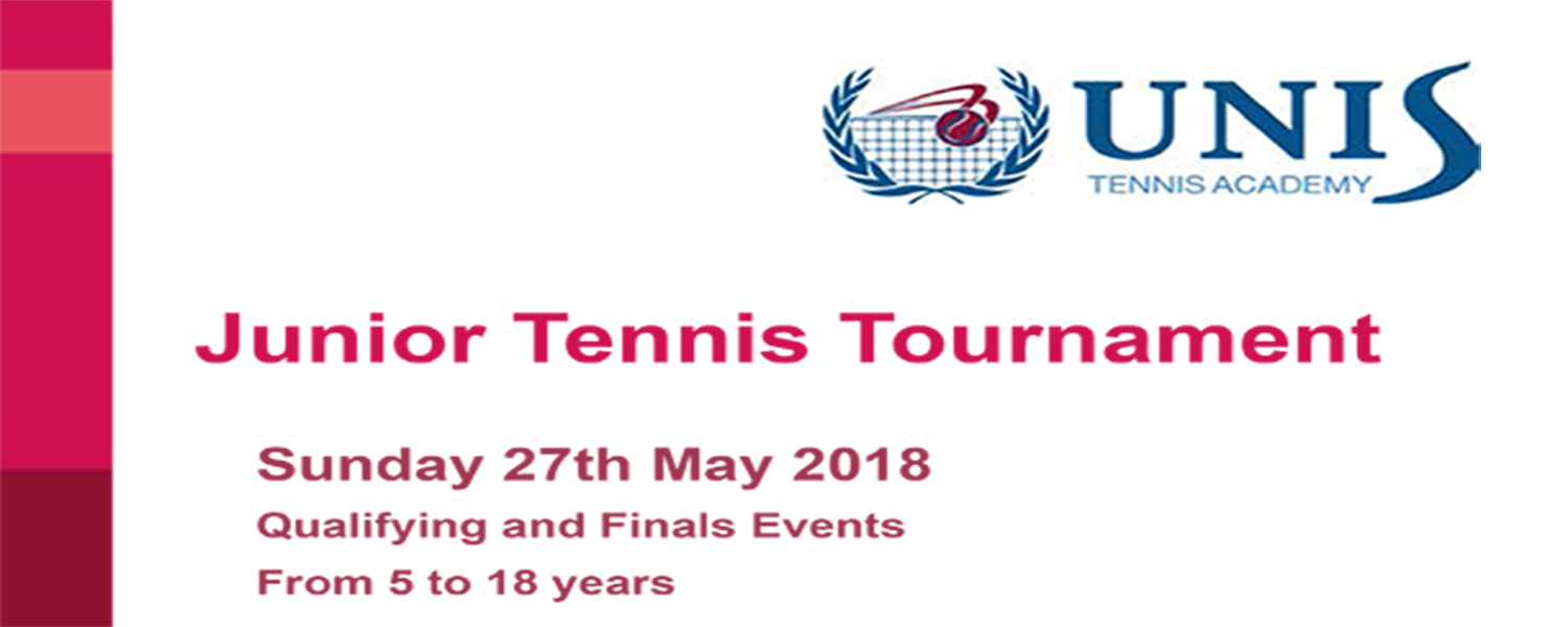  CUỘC THI TENNIS DÀNH CHO LỨA TUỔI TỪ 5 ĐẾN 18