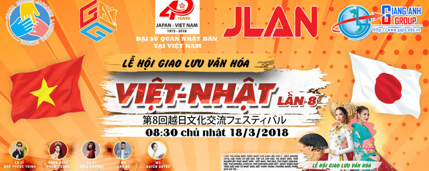 LỄ HỘI GIAO LƯU VĂN HÓA VIỆT - NHẬT LẦN 8