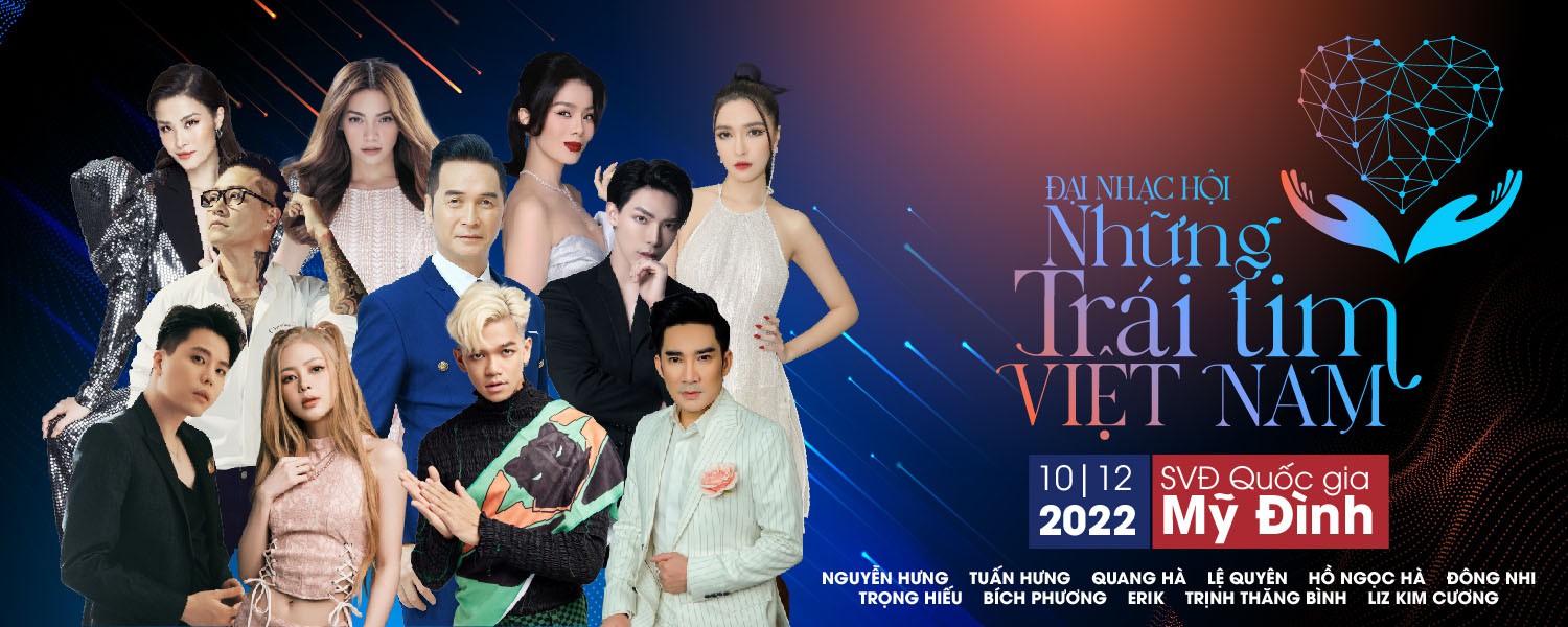 Bán vé Đại nhạc hội - NHỮNG TRÁI TIM VIỆT NAM