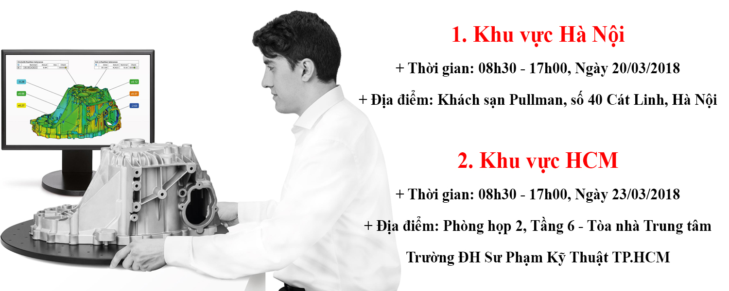 Hội thảo "Đo lường 3D trong Công nghiệp Đúc"