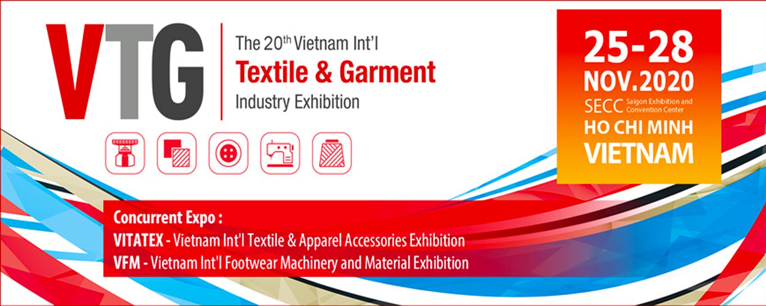 VTG 2020 - Triển lãm Máy móc, Thiết bị, Nguyên phụ liệu Dệt may