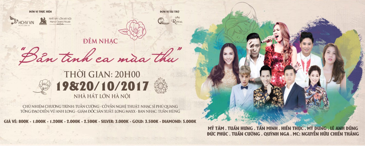  Đêm nhạc bản tình ca mùa thu