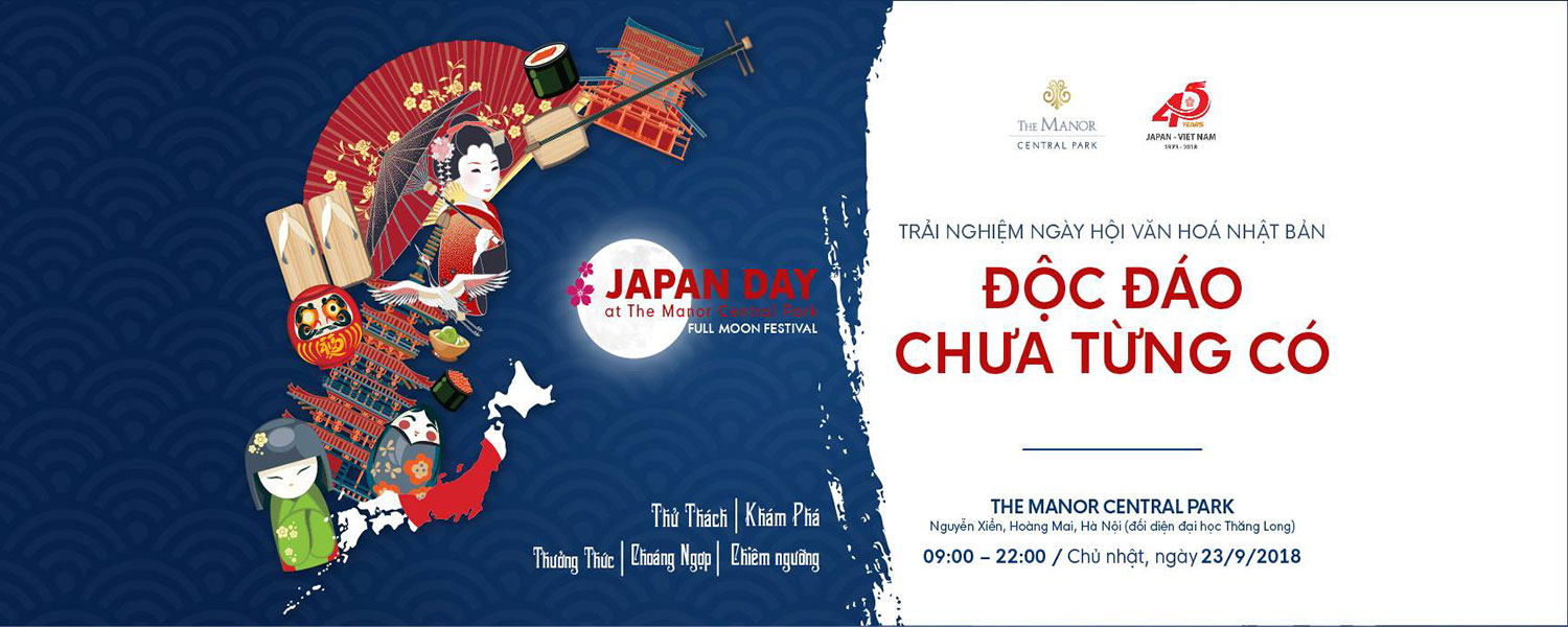 Ngày hội văn hóa Nhật Bản:  Japan Day at The Manor Central Park