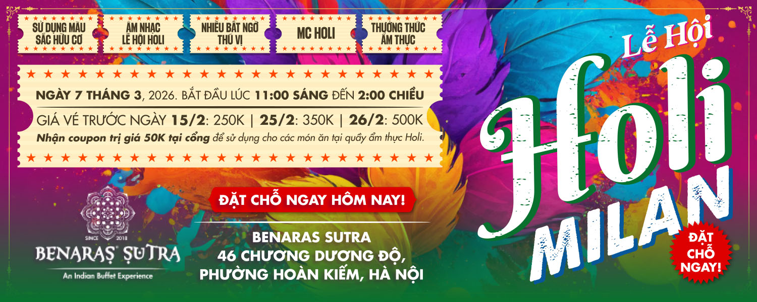 TP. Hà Nội | Lễ hội Sắc Màu & Văn Hóa Ấn Độ - HOLI MILAN 2026