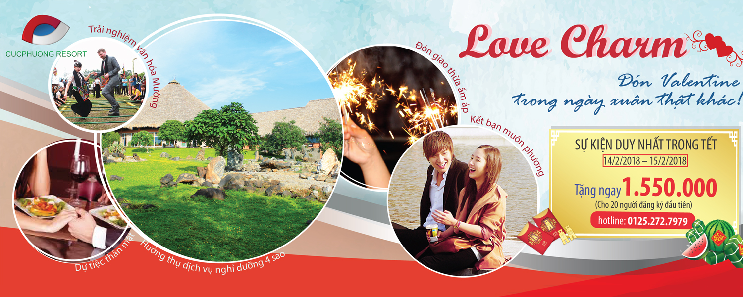 Đón Valentine & Giao thừa tại LOVE CHARM 2018