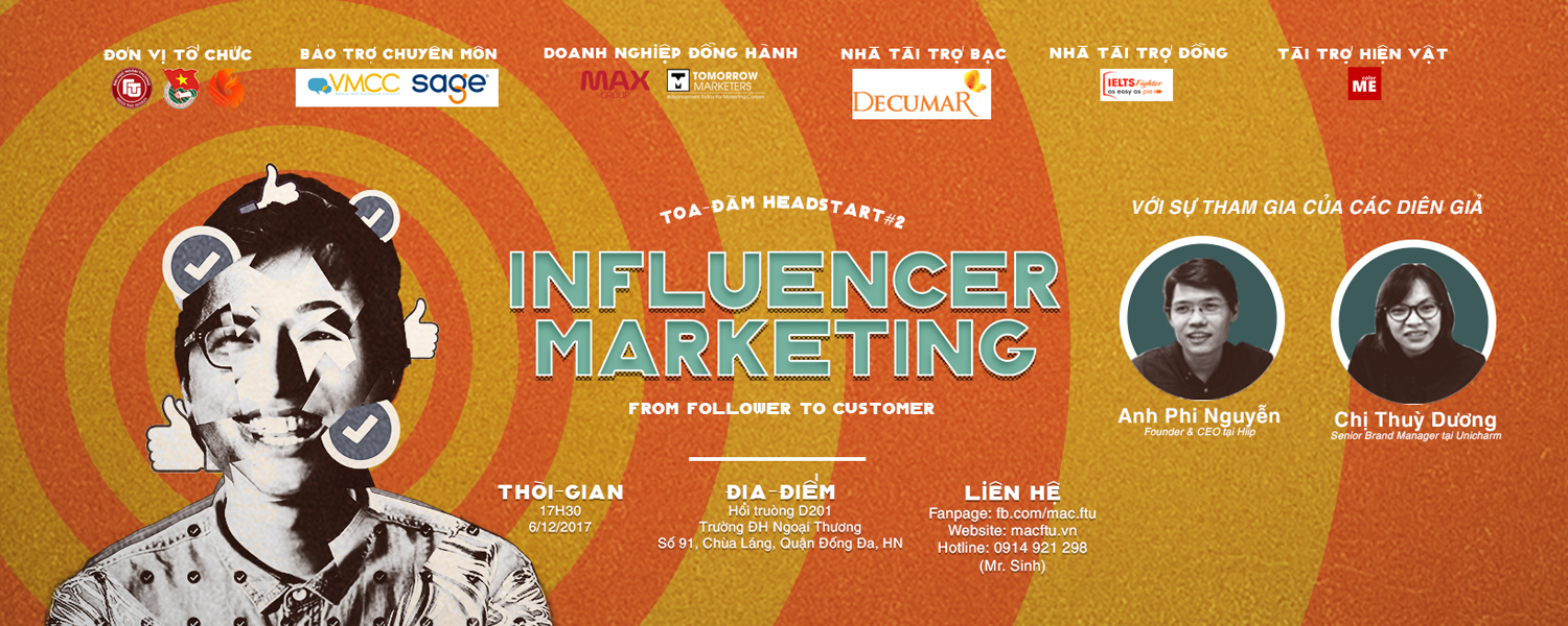 Headstart #2: Influencer Marketing