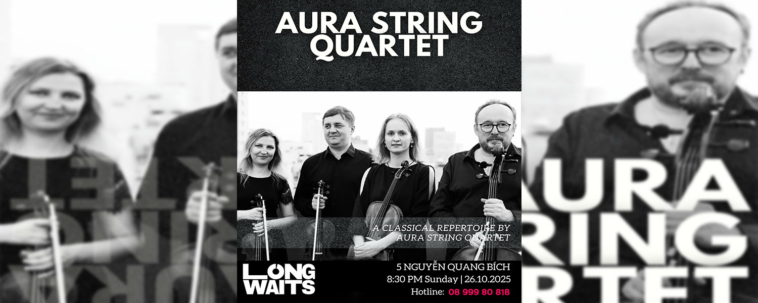 Sunday live session: A Night Of Classic at Long Waits by Aura String Quartet 
