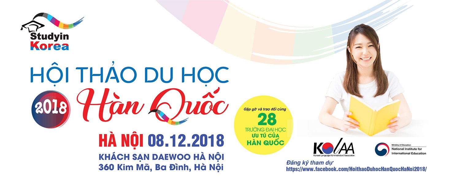 Hội Thảo Du Học Hàn Quốc 2018