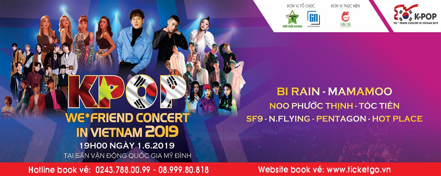 K-POP WE*FRIEND CONCERT IN VIETNAM 2019