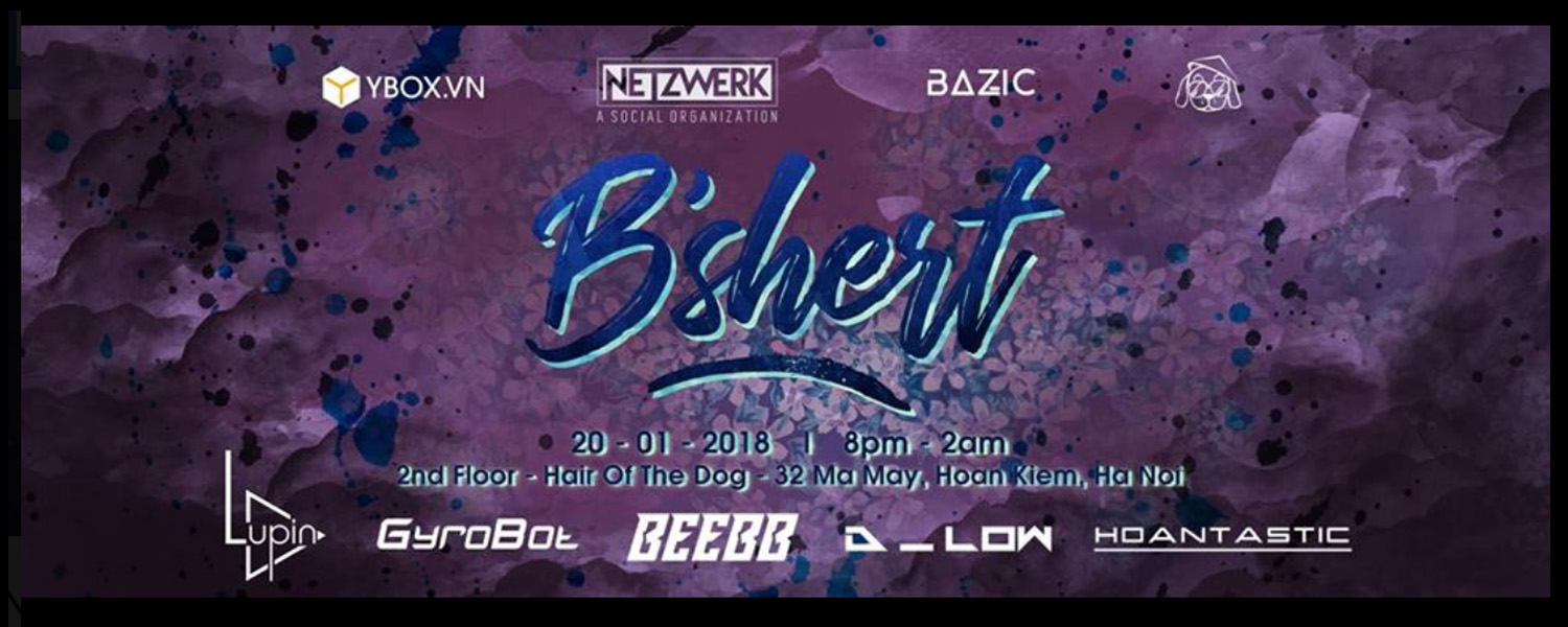 Đêm nhạc EDM - B'shert