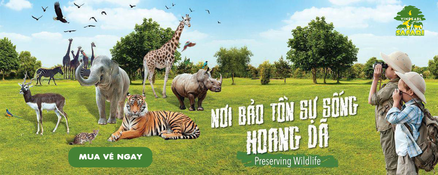 Bán vé VinPearl Safari Phú Quốc