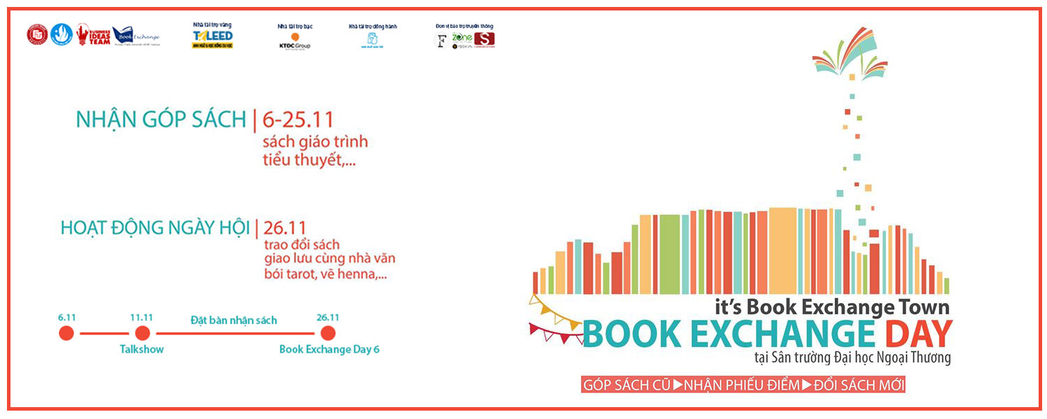 Book Exchange Day 6 - Ngày Hội Trao Đổi Sách Lần 6