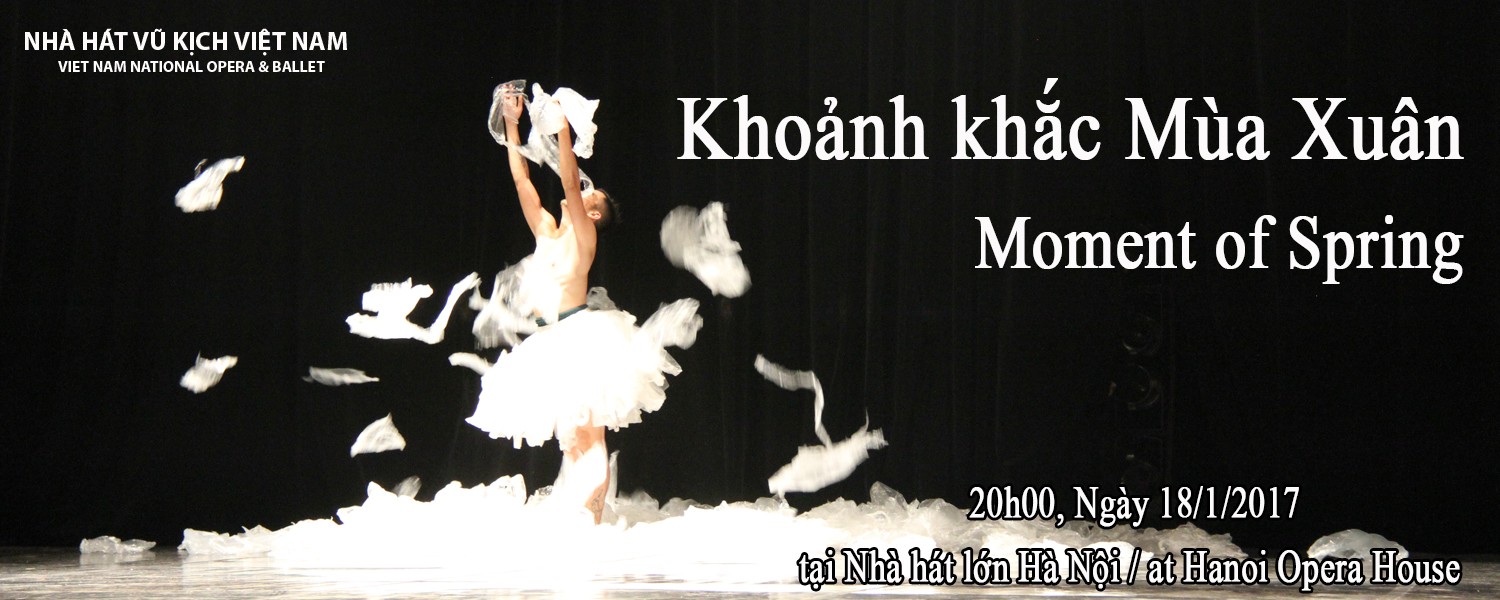 Hòa nhạc và múa đương đại “Khoảnh khắc Mùa Xuân”