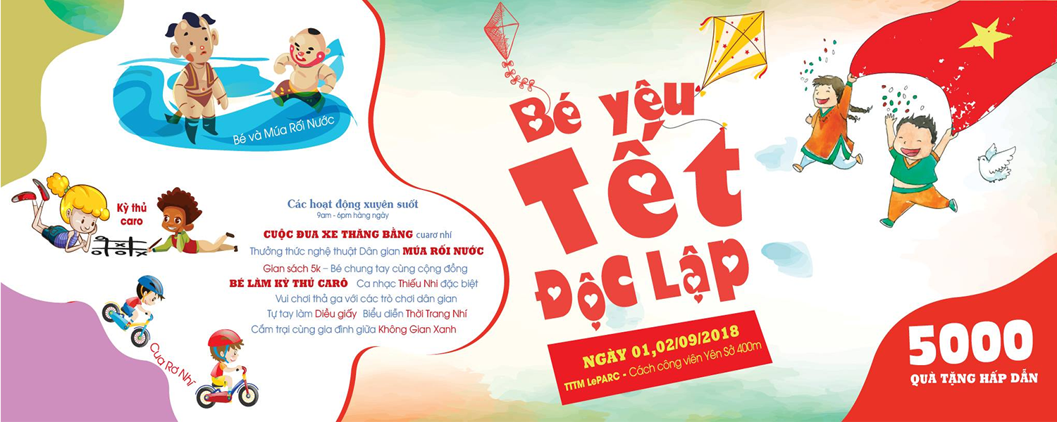 Ngày hội Bé Yêu Tết Độc Lập