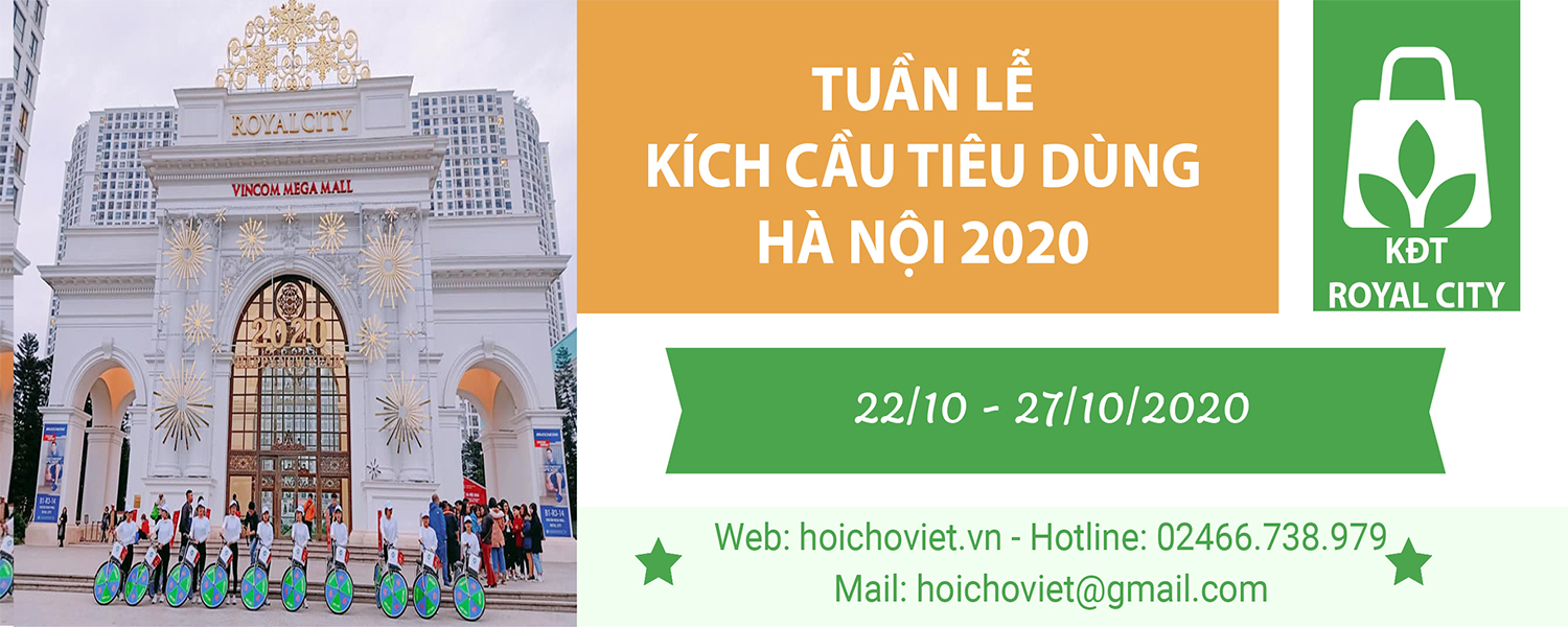 HỘI CHỢ: "TUẦN LỄ KÍCH CẦU TIÊU DÙNG HÀ NỘI 2020"