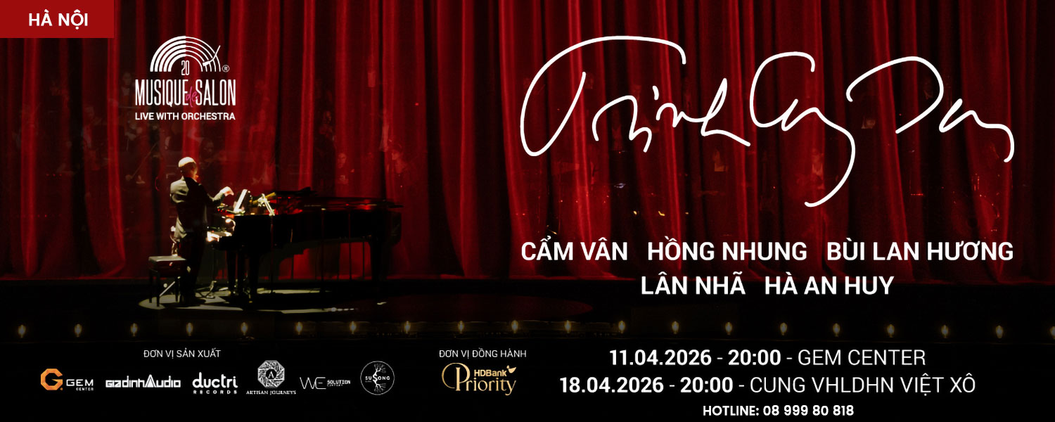 Hà Nội - MUSIQUE DE SALON 20 - Đêm nhạc Trịnh Công Sơn