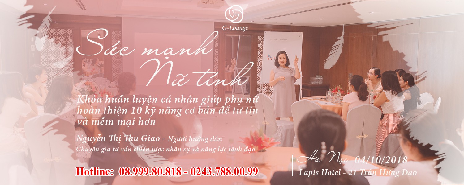 Khóa Huấn Luyện Chuyên Nghiệp - SỨC MẠNH NỮ TÍNH
