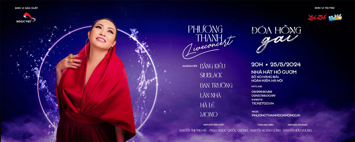 Liveconcert Phương Thanh 2024 - Đóa Hồng Gai