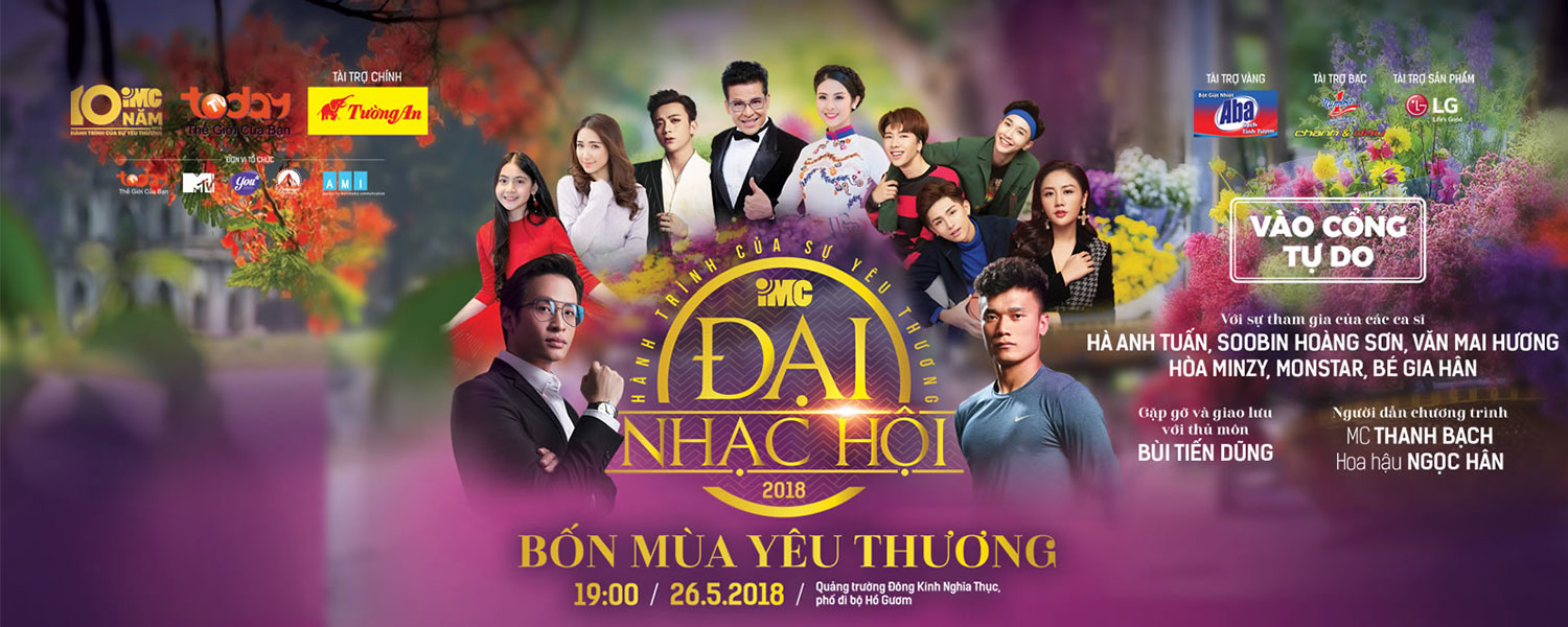 Đại nhạc hội IMC: Bốn mùa yêu thương 