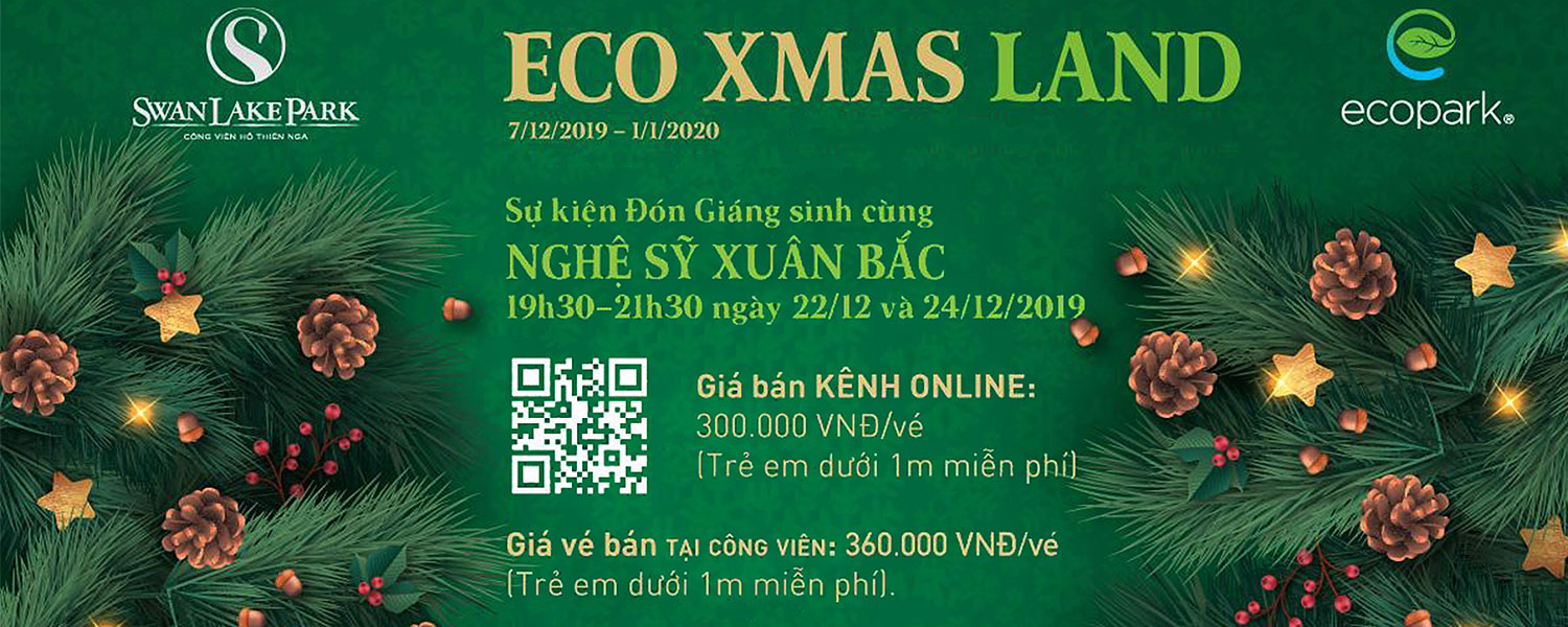 Đón tuyết rơi mùa Giáng sinh cùng nghệ sỹ Xuân Bắc tại Ngôi làng Bắc Âu - Ecopark